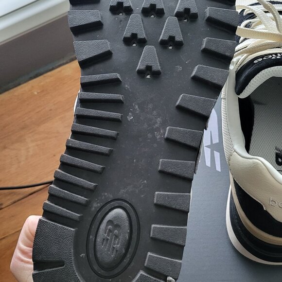 New Balance 574 Legacy Black/Angora 574LGRA - Picture 7 of 8